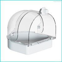 Cby Nhà tắm chim có thể tháo rời Nhà tắm lồng chim thoải mái Bồn tắm cho chim nhỏ thoải mái