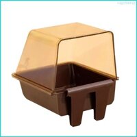 Cby Nhựa Chim Nước Bồn Tắm Bồn Tắm Hộp Tắm Vẹt Cho Vẹt Chim Cánh Cụt Thú Cưng Lồng Treo Bát Birdbath Chim Supp