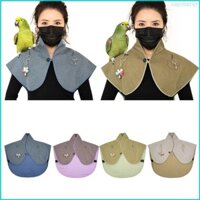 Cby Thú Cưng Vai Poop Khăn Choàng Bảo Vệ Diasper Pad Cho Cockatiels Parakeets LoveBirds Huấn Luyện Vai Mũi Dễ Dàng Đứng