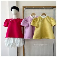 [CC] Áo cổ tàu trơn