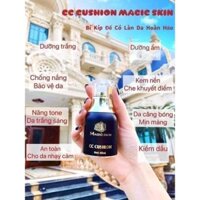 CC Cushion 5in1 MAGIC SKIN 👍 Kem nền chống nắng dưỡng trắng che khuyết điểm ✔ CHÍNH HÃNG