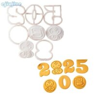 Cc Lovely 2025 Snake Year Cookie Cutters Khuôn ép bánh quy dễ sử dụng