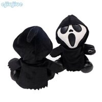 Cc Terrifying Ghostface Búp bê Kinh dị Mặt ma quái Đồ chơi Halloween Búp bê nhồi bông sang trọng