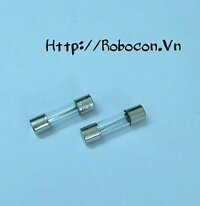CC5 Cầu chì ống thủy tinh 0.5A 5x20mm
