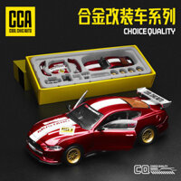Cca Caipo 1: 42 Ford Mustang GT Hợp Kim Xe Mô Hình Lắp Ráp Phiên Bản Đua Có Thể Tháo Rời Phiên Bản Sửa Đổi