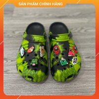 CCG2 - Dép Cross Classic Printed Chính Hãng. Sục camo cổ điển, Thiết kế đúc nguyên khối, Nhẹ bền, Sản phẩm đi mưa .