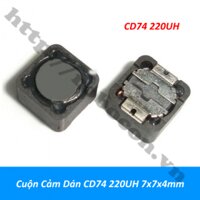 CCL127 Cuộn Cảm Dán CD74 220UH 220 7x7x4mm