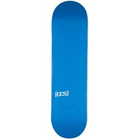 CCS Logo Blank Skateboard Deck - Natural Wood/Colors/Multiple Sizes (Blue, 7.50")