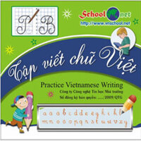 CD PHẦN MỀM TẬP VIẾT CHỮ VIỆT (Bám sát theo Bộ sách giáo khoa Tiếng Việt 1 và Sách Bài tập tiếng Việt 1)