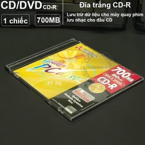 CD-R Audio Mitsubishi - có vỏ