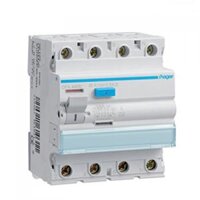 CD480B – Cầu	dao chống rò, chống giật Hager (RCCB) 4 cực