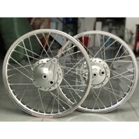 CĐN dành cho xe wave va dream đùm zin bạc wave 110 niềng nhôm bạc kèm má đùm trước và sau gắn như zin