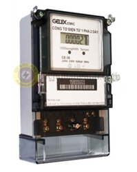 CE-38 – Công tơ điện tử 1 pha 1 giá trực tiếp 5(80)A