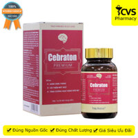 Cebraton Premium hoạt huyết tăng cường tuần hoàn máu não - Hộp 30 viên - CVS Pharmacy
