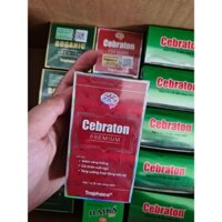 Cebraton Traphaco Bổ Não Cao Cấp Giảm Căng Thẳng Đau Đầu Cải Thiện Mất Ngủ Lọ 30v
