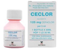 Ceclor 125mg/5ml Menarini (Lọ/30ml)