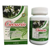 Cecurin BN Chai 60 viên - Trinh nữ hoàng cung 750mg - Châu Ngân Pharma