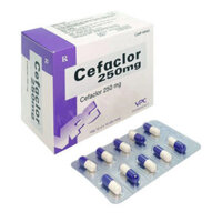 Cefaclor 250 Pharimexco điều trị nhiễm khuẩn (10 vỉ x 10 viên)