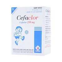 Cefaclor 250mg Domesco điều trị nhiễm khuẩn (10 gói)