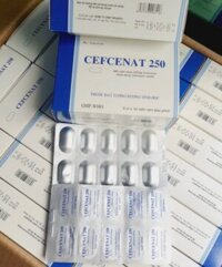 Cefcenat 250mg (Cefuroxime) – Thuốc điều trị nhiễm khuẩn hộp 50 viên