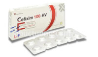 CEFIXIM 100MG HV hộp 30 Viên nén ngọt_USP _ điều trị Viêm tai giữa cấp. Viêm họng và viêm Amidan….