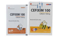 CEFIXIM 100MG -US_cefixim 100mg_hộp 10 gói_USP_Cefixim được sử dụng trong các trường hợp nhiễm vi khuẩn nhạy cảm với thuốc.