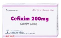 Cefixim 200mg hôp 2 vỉ x 10 viên nang Z150
