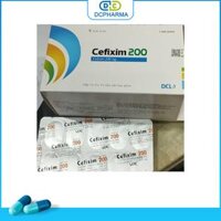 Cefixim 200mg Pharimexco Cửu Long (H/100v) Hộp to