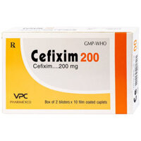 Cefixim 200mg Pharimexco điều trị nhiễm khuẩn  – CÔNG TY CỔ PHẦN NHÀ THUỐC NHÂN DÂN – PHƯỢNG HOÀNG