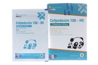 Cefpodoxime 100mg thuốc kháng sinh điều trị tai mũi họng