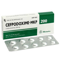 Cefpodoxime MKP 200, chỉ định dùng để điều trị các nhiễm khuẩn