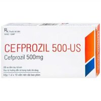 Cefprozil 500-US Usp (H/10v) – Kháng sinh Cephalosporin II, hiệu quả điều trị nhiễm khuẩn hô hấp & tai giữa