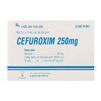 Cefuroxim 250mg Cophavina 2 vỉ x 10 viên – Điều trị nhiễm khuẩn