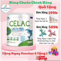 CELAC LACTO FREE Dị Ứng Đạm Sữa Bò 900g quà tặng áp dụng khi mua sữa bột