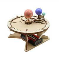 Celestial Demonstrator Three Ball Electric Sun Earth Moon Model Pupils Handmade Scientific Experimental Equipment Educat