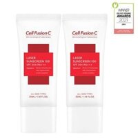 Cell Fusion C Laser Sunscreen SPF50+/PA+++ 35ml + 35ml korea skincare face Sunscreen K beauty