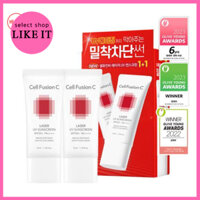 Cell Fusion C Laser UV Sunscreen 1+1 Twin Pack (35ml + 35ml)| Shipping from Korea | Korea Beauty