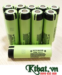 Cell pin Laptop Panasonic NCR18650B; Pin sạc 3.7v Panasonic NCR18650B 3400mAh Discharge 6.7A chính hãng