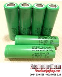 Cell pin laptop Pin sạc lithium 3.7v Samsung INR18650-25R 2500mAh chính hãng _Discharge 20A