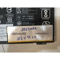 Cell Pin Lithium Polymer Pin laptop Lenovo kích thước 108x39x4 2865mAh