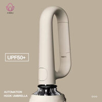 [Cenj] Ô gấp ngược hoàn toàn tự động có ô UV sọc phản quang chống gió cho nam và nữ Tay cầm Carabiner Du lịch [MỚI]