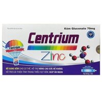 CENTRIUM ZINC Trẻ biếng ăn, bị tiêu chảy, sức đề kháng kém Hộp 20 ống x 10 ml - Tủ Thuốc Bảo Châu