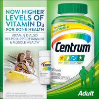 Centrum bổ sung người lớn dưới 50, Centrum® Adults Under 50, 425 viên