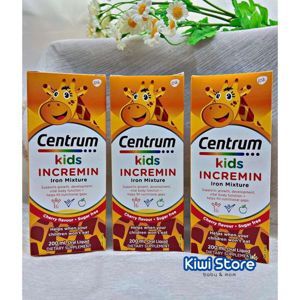 Vitamin dành cho bé biếng ăn Centrum Kids Incremin - 200ml