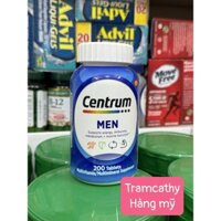 Centrum Men 200 Tablets - Vitamin tổng hợp cho nam giới
