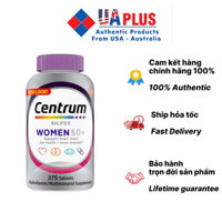 Centrum Silver Women 50+ 275 viên  Vitamin tổng hợp dành cho phụ nữ trên 50 tuổi