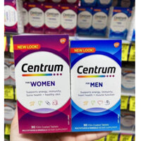 [Centrum] Vitamin tổng hợp Centrum Advance / Women / Men trên dưới 50 tuổi