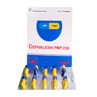 Cephalexin 250mg Pymepharco 10 vỉ x 10 viên – Nhiễm khuẩn đường hô hấp