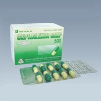 CEPHALEXIN MKP 500 – Hộp 10 vỉ x 10 viên nang