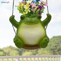 [Cer] Móc treo cây ếch xoay Cây trồng hình ếch bằng nhựa Chậu trồng cây treo tường đa năng cho cửa sổ, trần nhà, sân vườn, trang trí tường [VN]